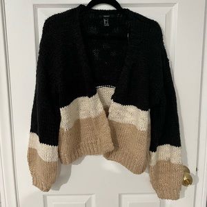 Knit cardigan size small